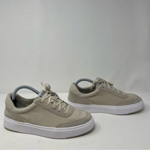 Kizik Bone Cream Canvas Prague Handsfree Sneakers Women's Size 10 Wide